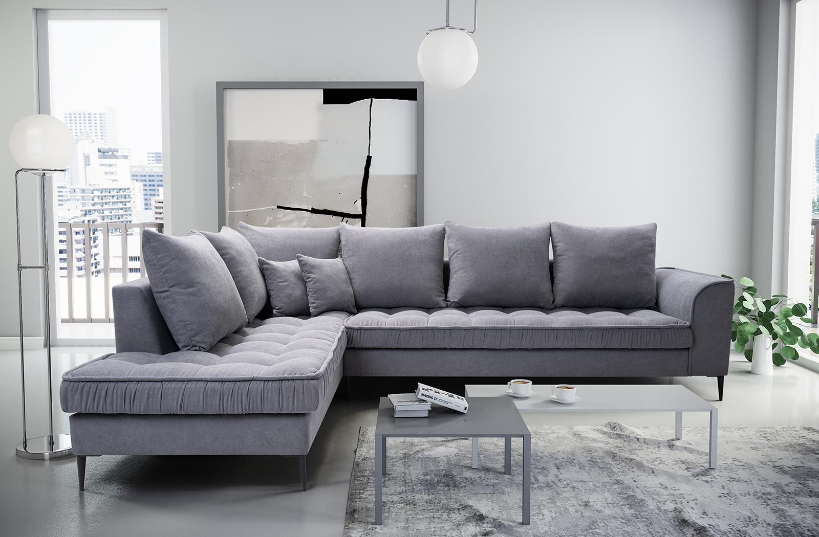 szary narożnik lewostroony