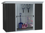 Szopa ogrodowa metalowa Yardmaster 104 APZ Anthracite (~3,5m2)