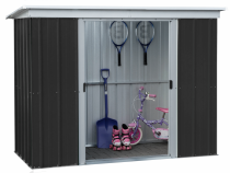 Szopa ogrodowa metalowa Yardmaster 104 APZ Anthracite (~3,5m2)