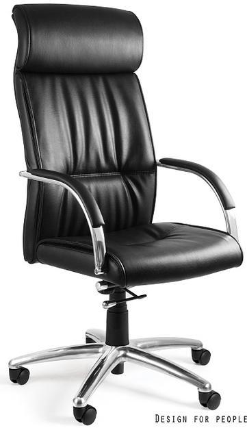 elegnacki fotel ze skóry naturalnej