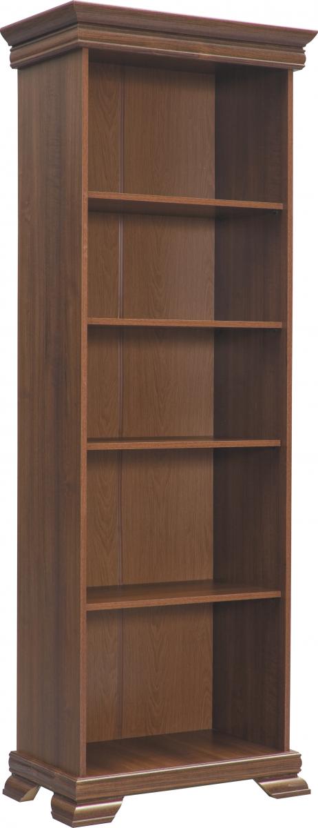 Regał Kora KR1 ciemnobrązowy 