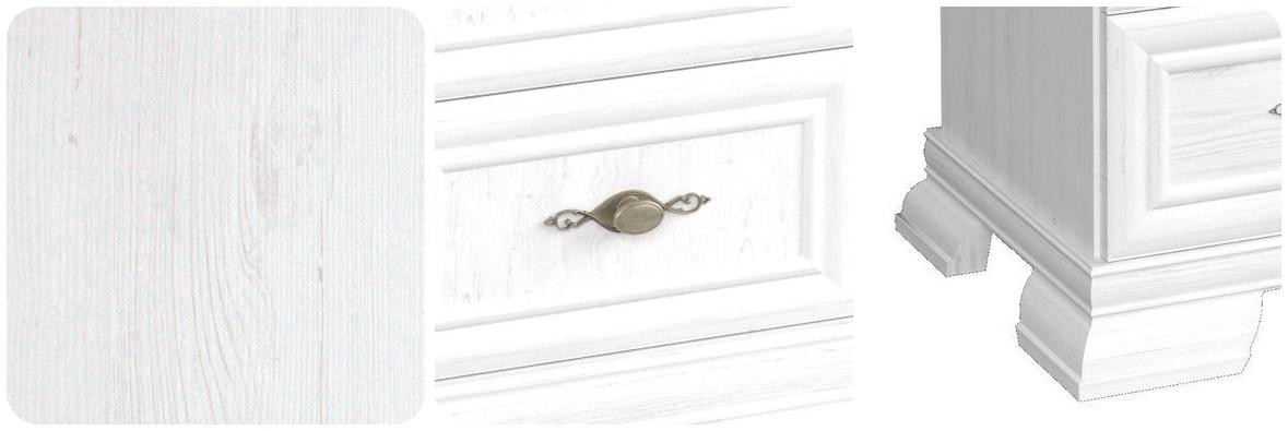 wykonanie szafki narożnej białej Kora KKn1