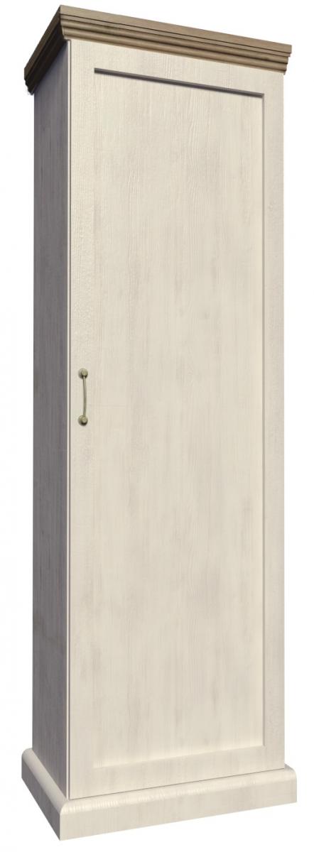 wąska szafa słupek do przedpokoju royal S1D gała meble sosna nordycka