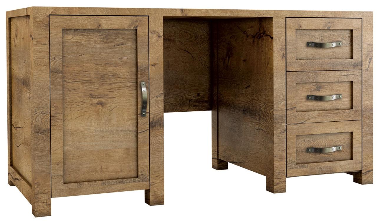 biurko gabinetowe Nevada Gała meble dąb lefkas