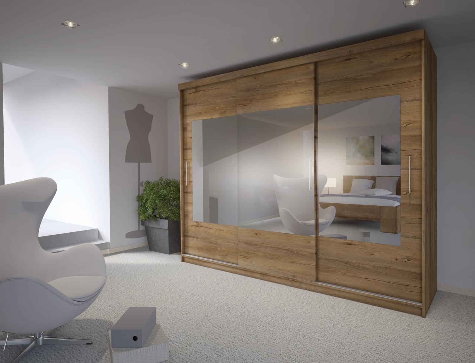 szafa ubraniowa duża sino 206 przesuwna gała meble