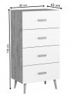 Komoda Brillo K4S