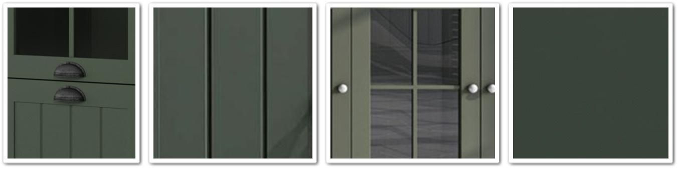 detale meble zielone prowansja