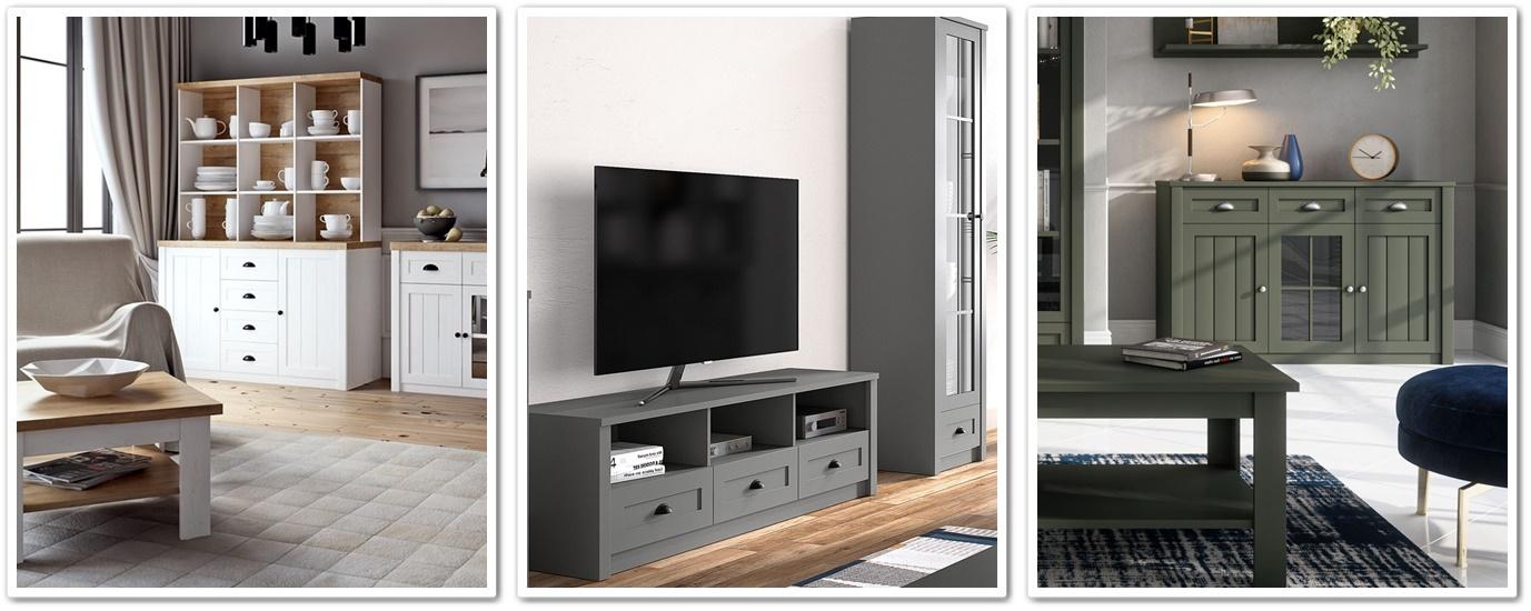 aranżacje z meblami prowansja