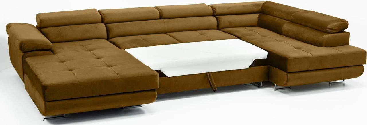 rozłożony narożnik duży w kształcie litery U