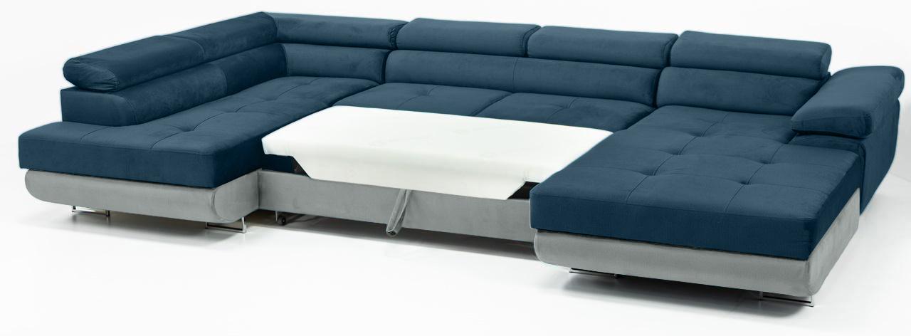 dwukolorowy narożnik w kształcie litery U