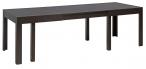 Wenus 160-300 cm elegancki stół rozkładany Wenge