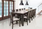 Wenus 160-300 cm elegancki stół rozkładany Wenge