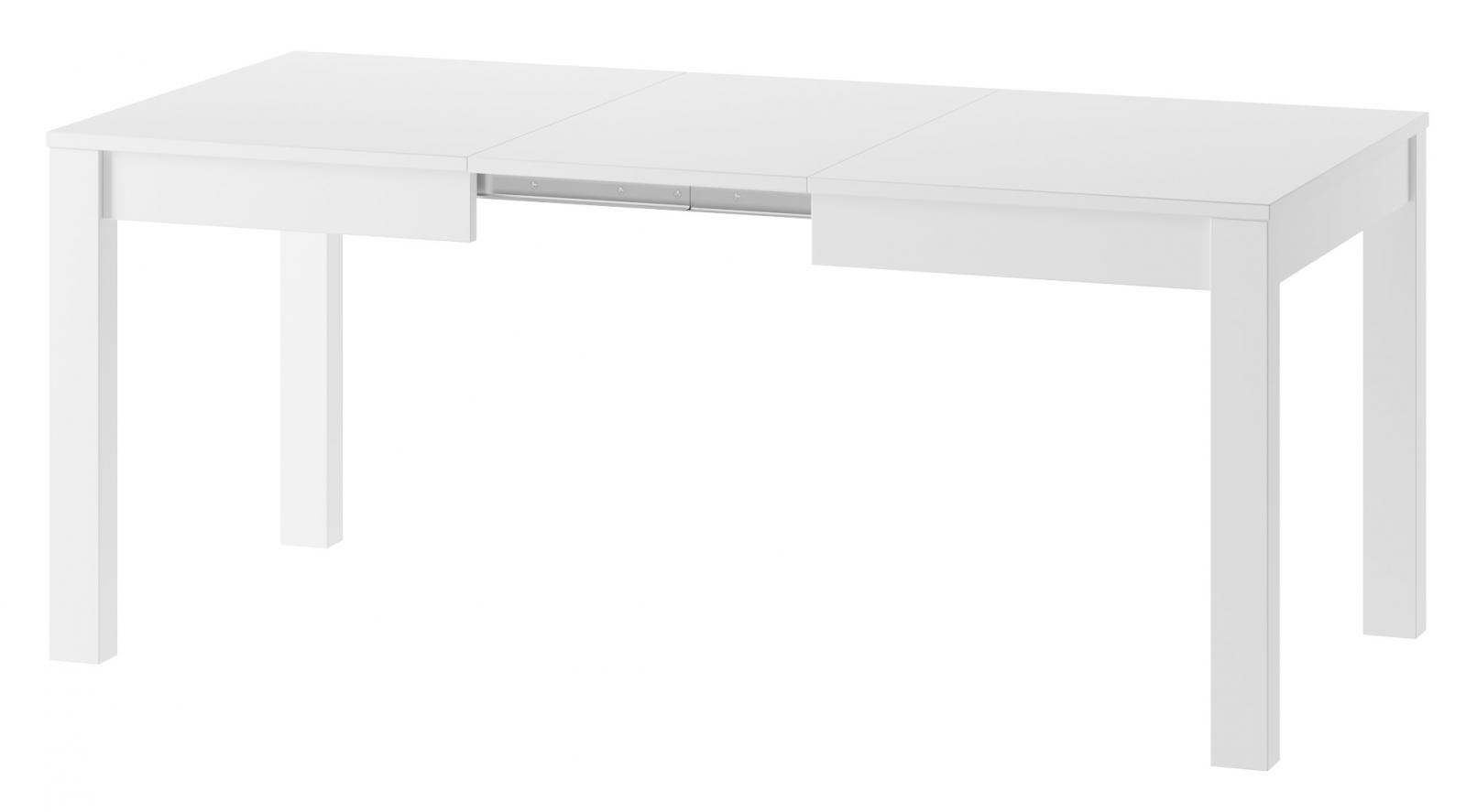 Biały stół na 10 osób wysoki połysk