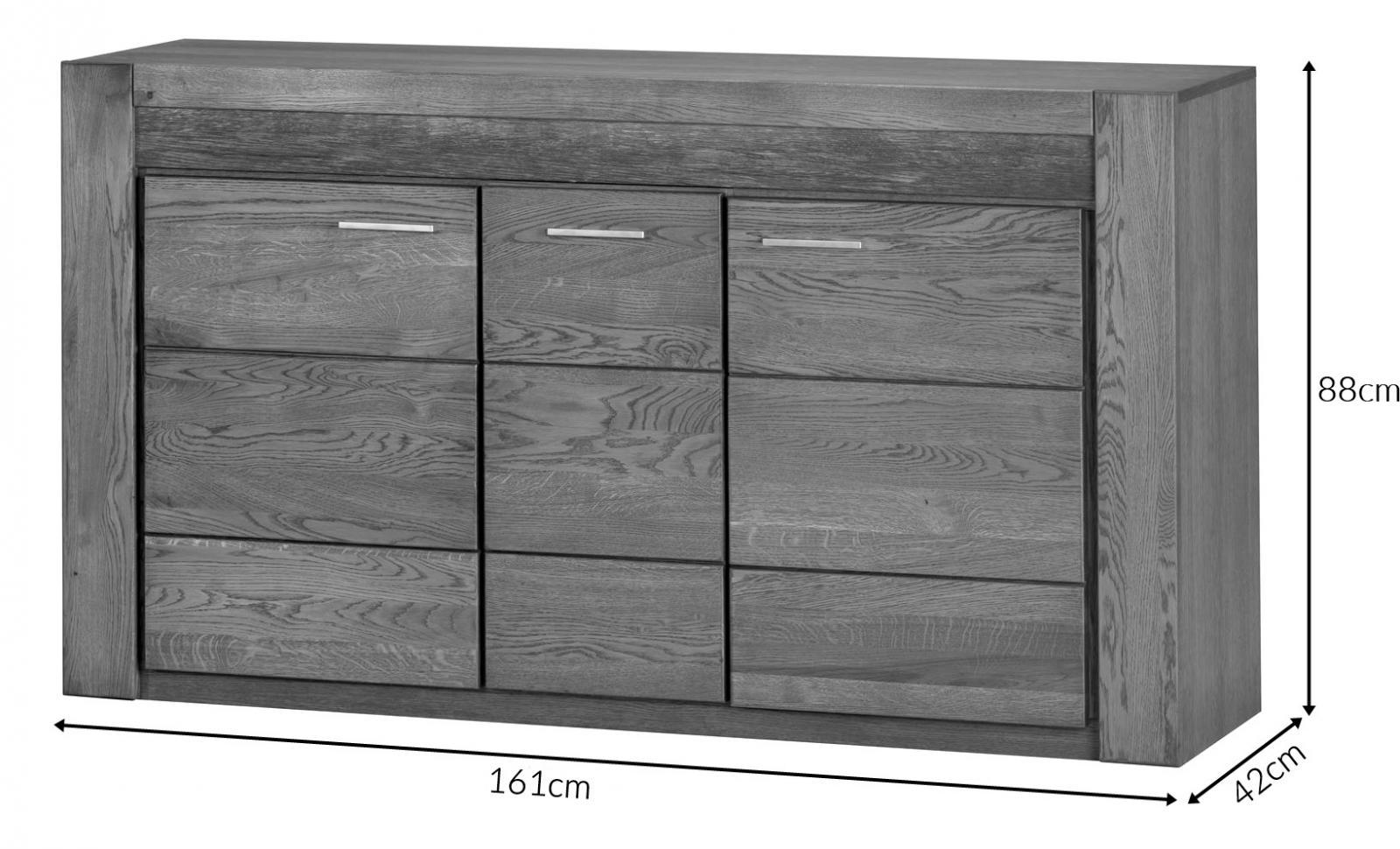 Komoda Velvet 45 wymiary