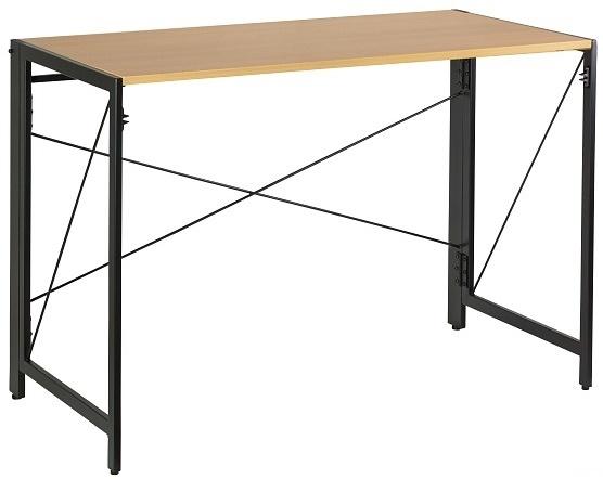 składane biurko Quick golden teak unique meble