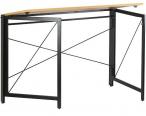 Składane biurko Quick golden teak loft
