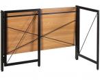 Składane biurko Quick golden teak loft