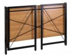 Składane biurko Quick golden teak loft