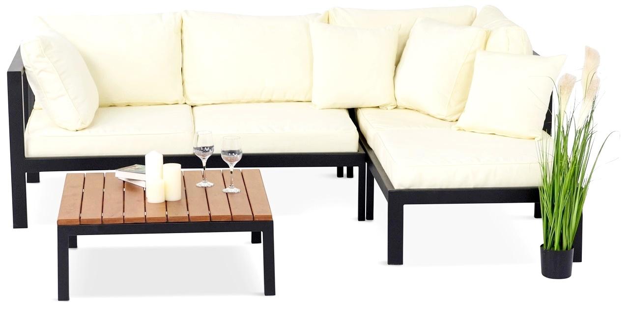 Zestaw ogrodowy metalowy z poduszkami