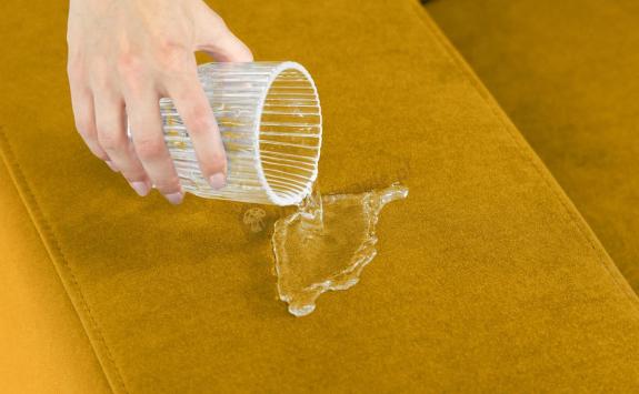 wodoodporna tkanina obiciowa narożnika