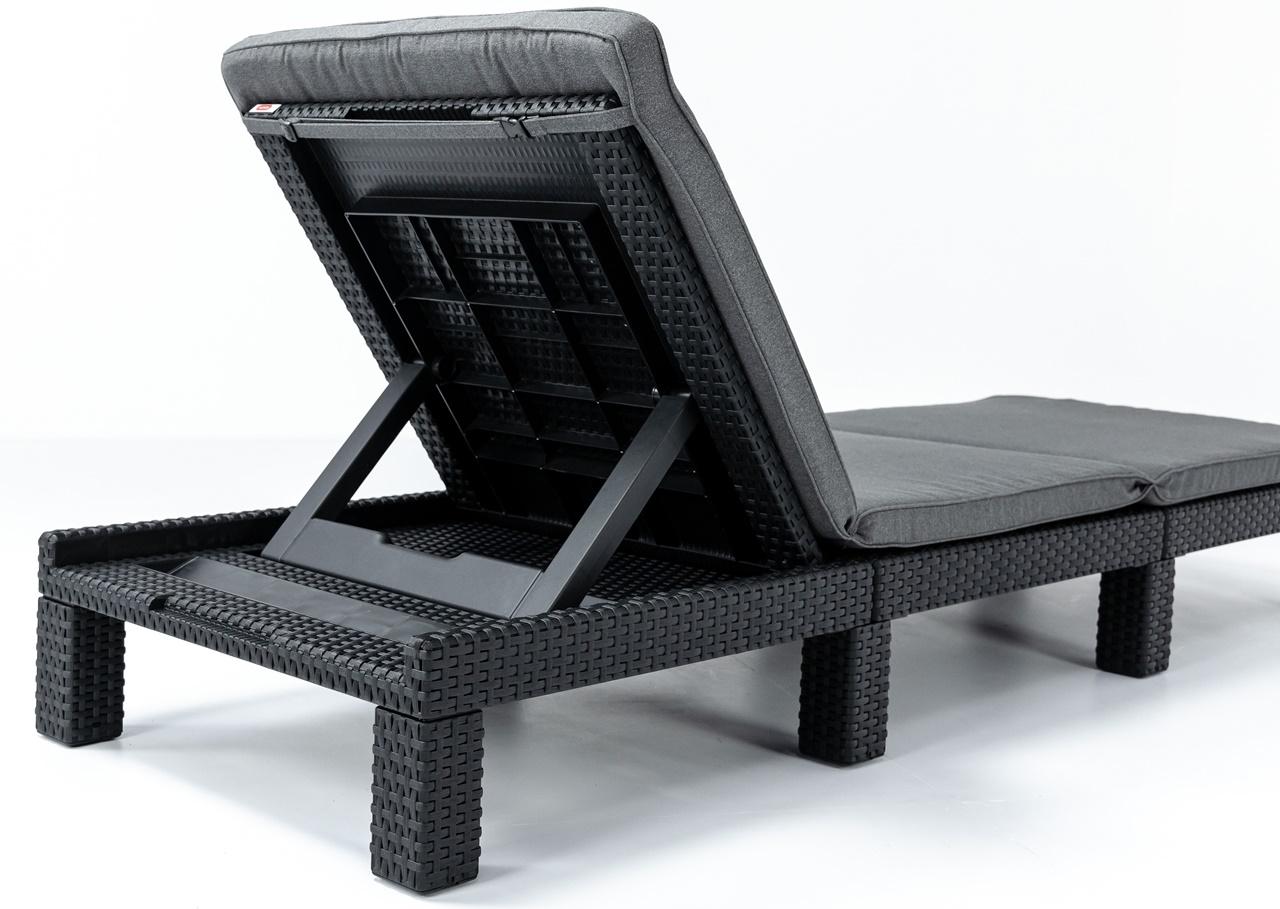 regulacja oparcia leżaka ogrodowego