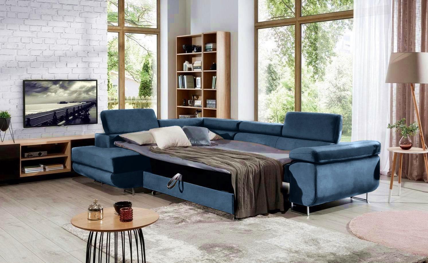 narożnik z funkcją spania