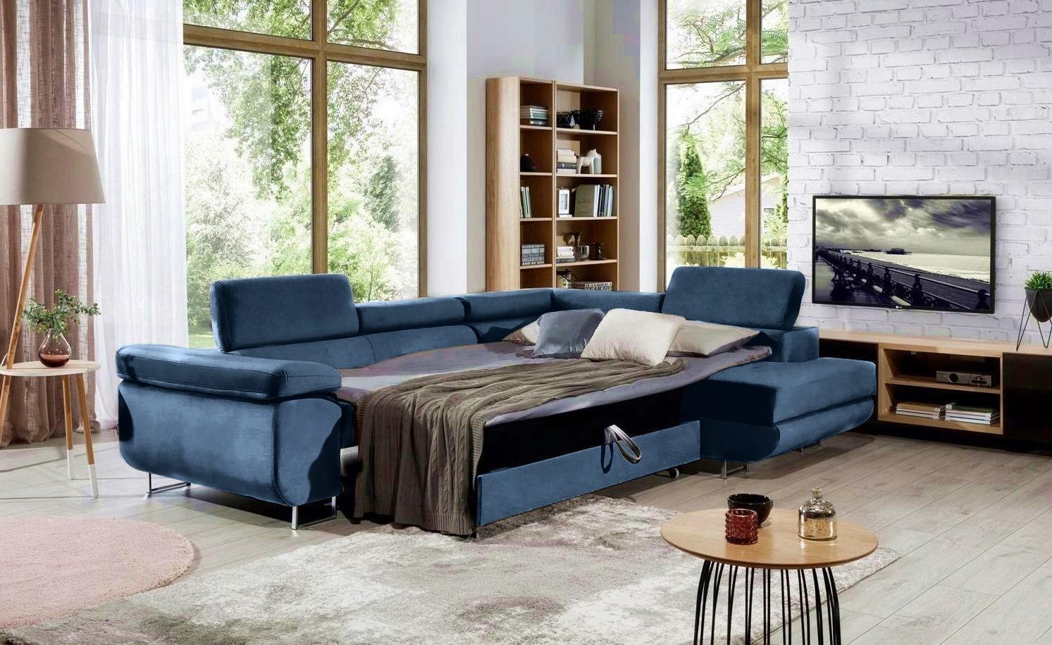 narożnik z funkcją spania