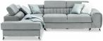 Narożnik Laurence 275x205 cm w stylu glamour lewostronny Monolith 84