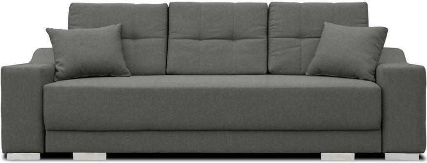 nowoczesna ciemnoszara kanapa rozkłądana