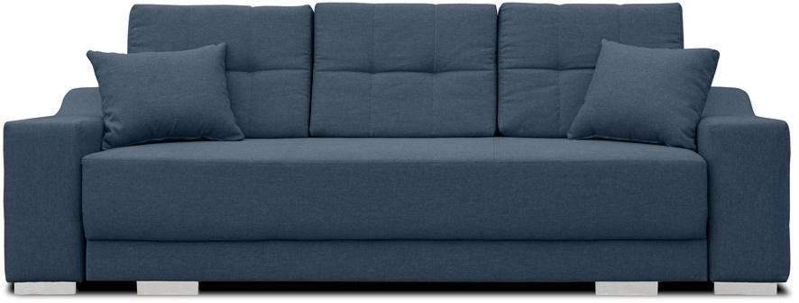 granatowa rozkładana kanapa do salonu Cypis
