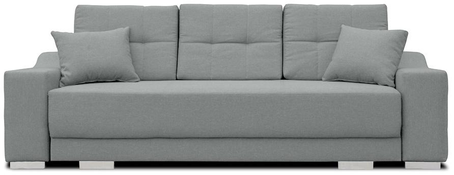 nowoczesna szara kanapa rozkładana pikowana