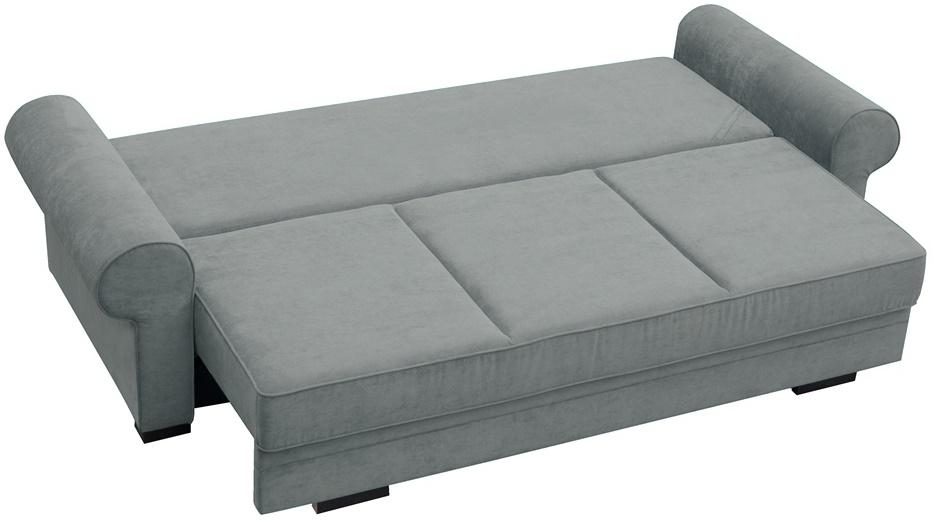 szara klasyczna sofa do salonu