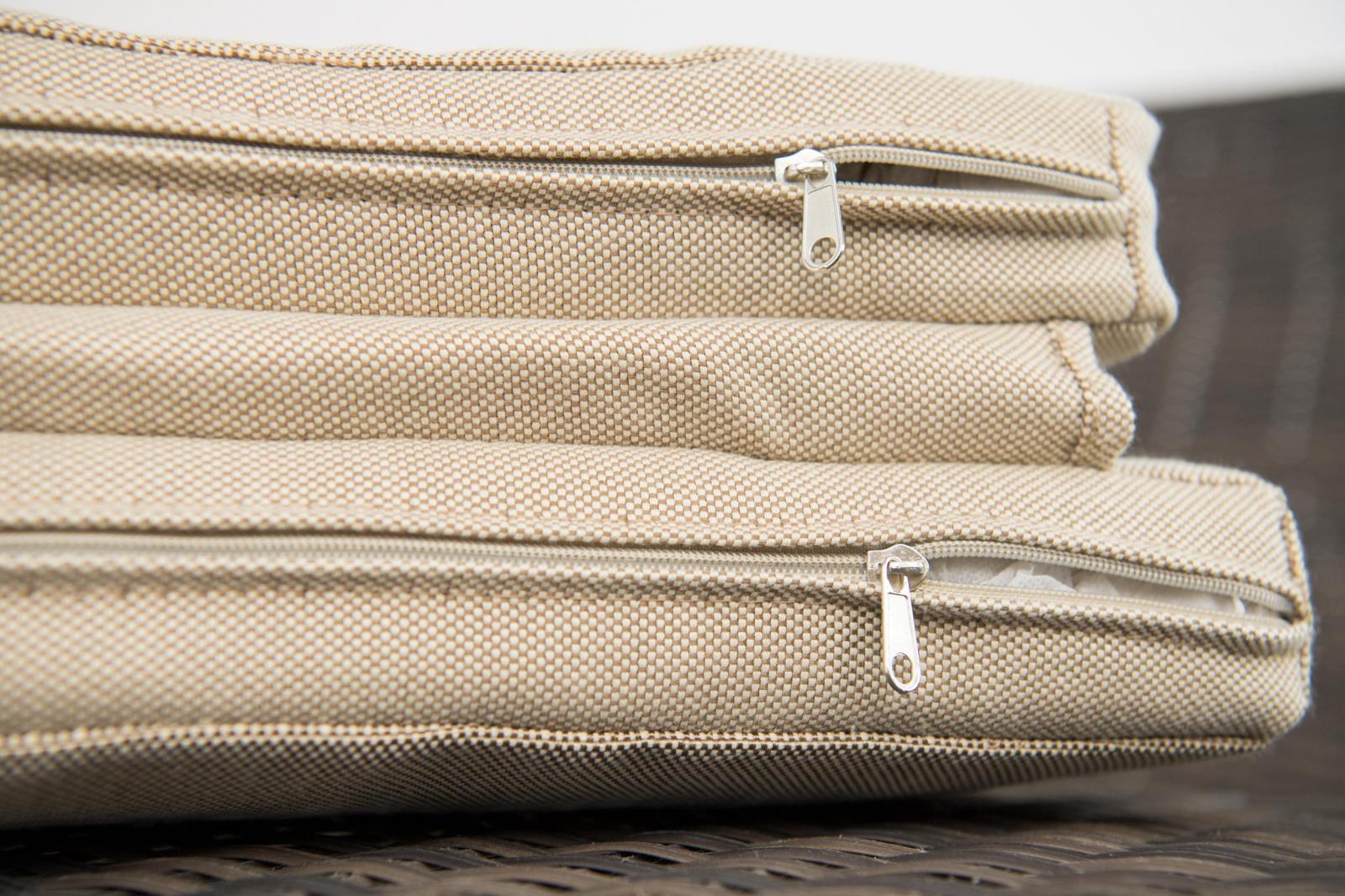 poduszka na leżak ze zdejmowanym pokrowcem