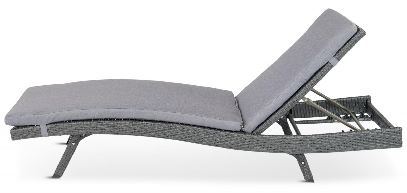 leżak do ogrody technorattan