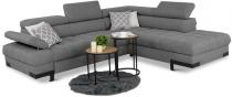 Stylowy narożnik z funkcją spania Selva L 263x223 cm prawostronny