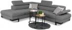 Stylowy narożnik z funkcją spania Selva L 263x223 cm lewostronny