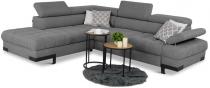 Stylowy narożnik z funkcją spania Selva L 263x223 cm lewostronny
