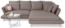 Cappuccino narożnik Monte 283x181 cm prawostronny