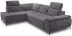 Narożnik Focus L 278x204 cm Salvador 15 – antracite lewy