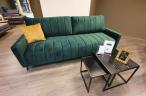 Zielona nowoczesna sofa rozkładana Molly 226x101 cm Riviera 38