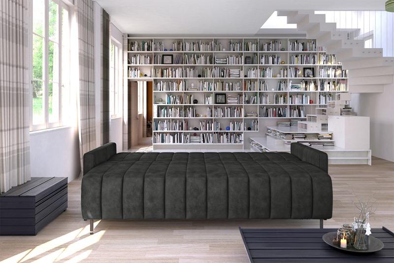 rozłożona kanapa Molly