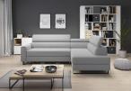narożnik Livio 249x184 cm Evolution 15 silver prawy