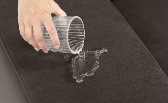 brązowa tkanina tapicerka Matt Velvet