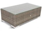Ekskluzywne meble ogrodowe technorattan Nilamito IX Double Brown & Beige