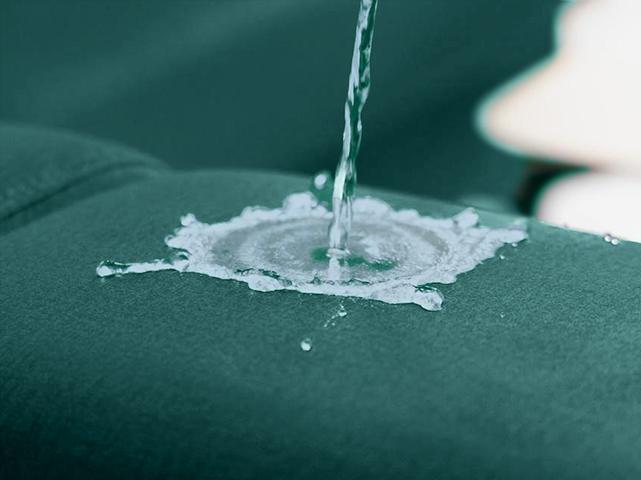 wodoodporna tkanina welurowa tapicerka narożnika