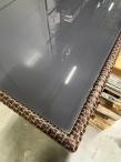 OUTLET - Brązowy narożnik technorattanowy z fotelem i ławką Topiano Plus Carmel & Latte