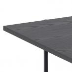 Stolik kawowy Angus Actona czarny 115x60 cm