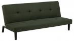 Minimalistyczna sofa Mimpi w kolorze ciemnozielonym Actona