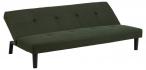 Minimalistyczna sofa Mimpi w kolorze ciemnozielonym Actona
