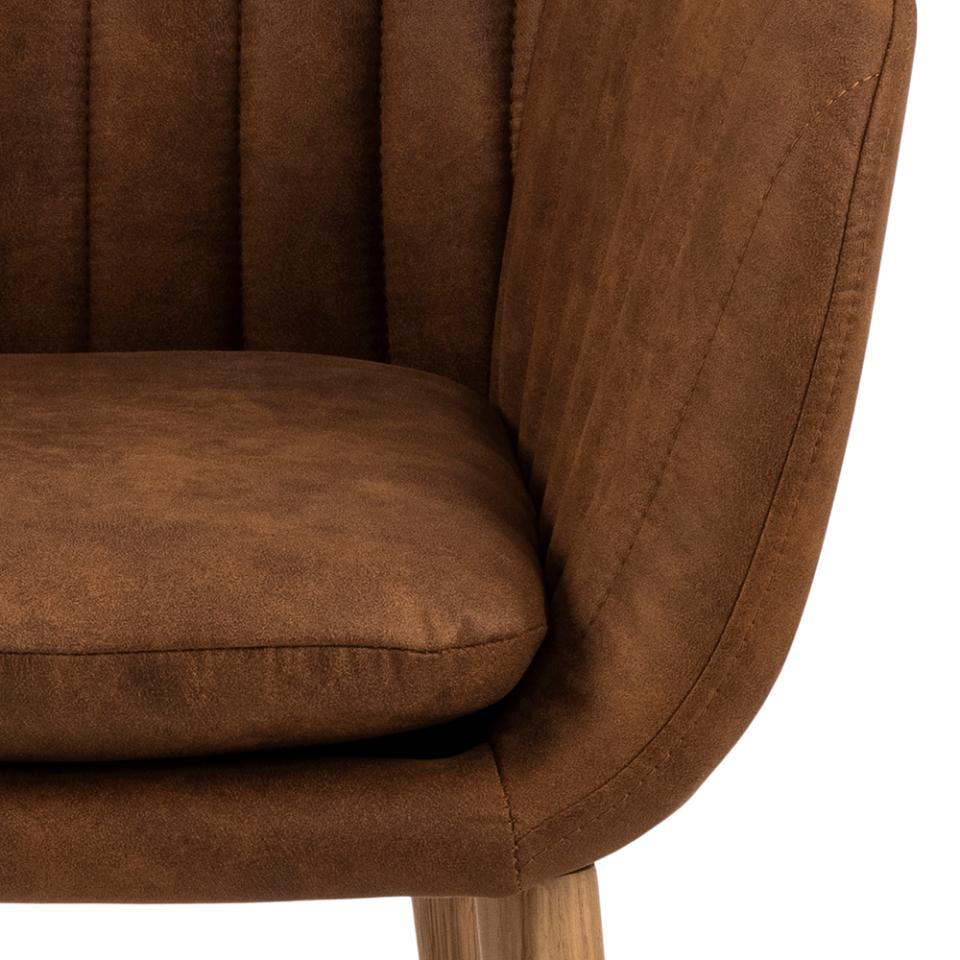 krzesło camel Emilia Actona siedzisko